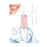 Irrigador Bucal Portátil Portatil Limpieza Bucal 4 Boquillas