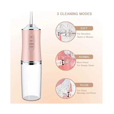 Imagen 2 del producto Irrigador Bucal Portátil Portatil Limpieza Bucal 4 Boquillas