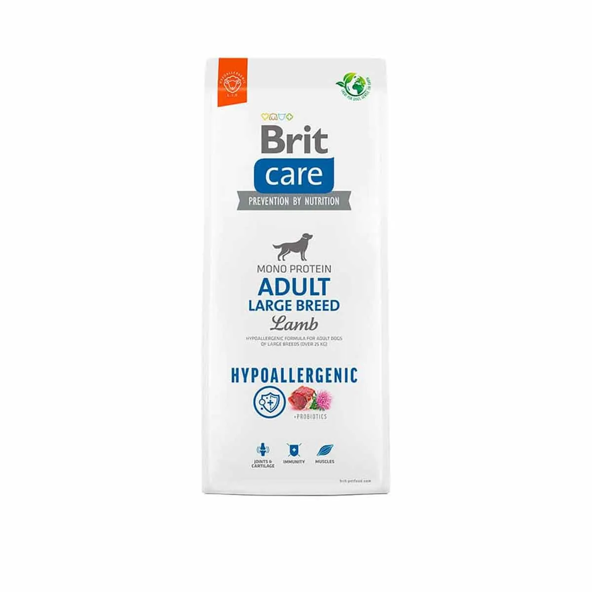 BRIT CARE - Brit Care Adulto Raza Grande Cordero Y Arroz 12kg