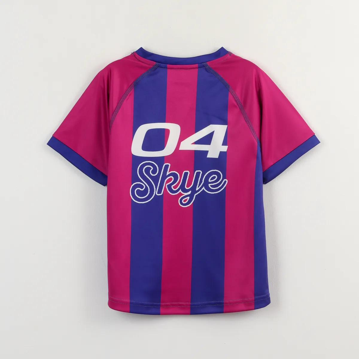 PAW PATROL - Polera Manga Corta Niña Fucsia Fútbol Paw Patrol