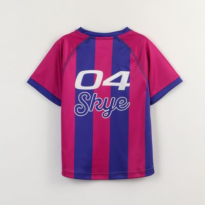 Imagen 2 del producto Polera Manga Corta Niña Fucsia Fútbol