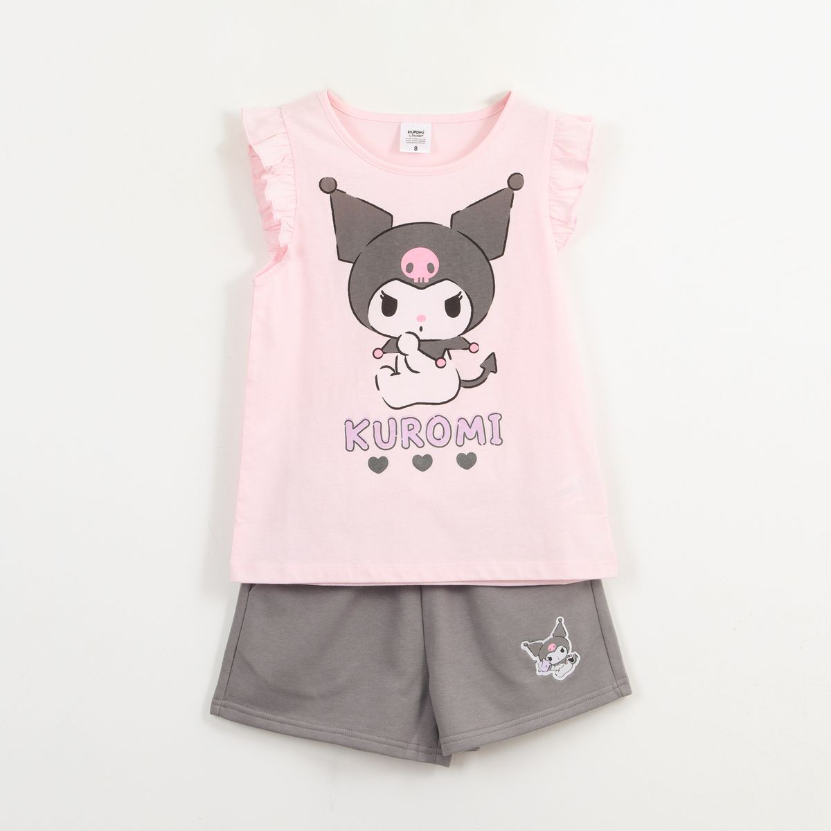 HELLO KITTY - Conjunto Niña Rosado Kuromi Hello Kitty