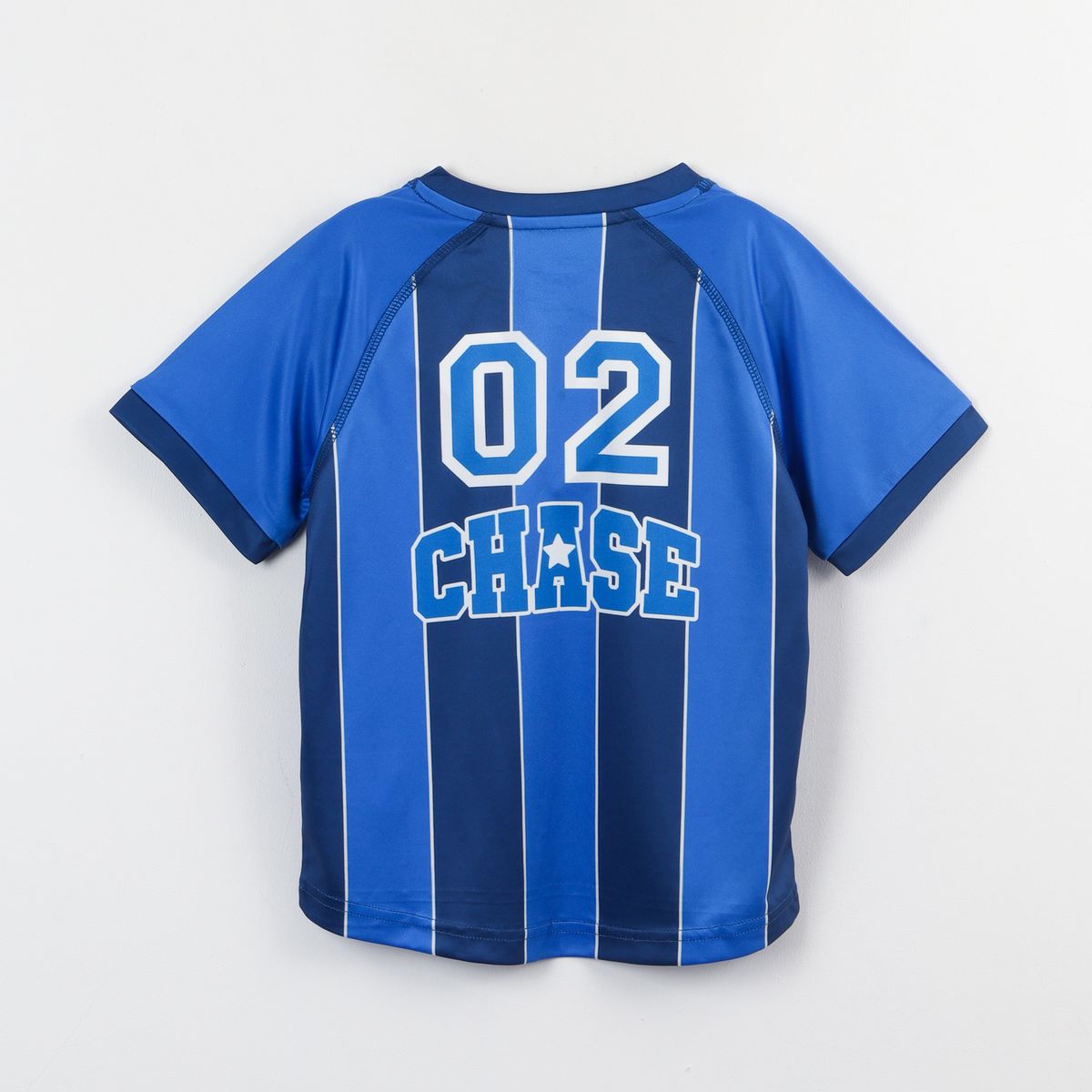 PAW PATROL - Polera Manga Corta Niño Azul Fútbol Paw Patrol