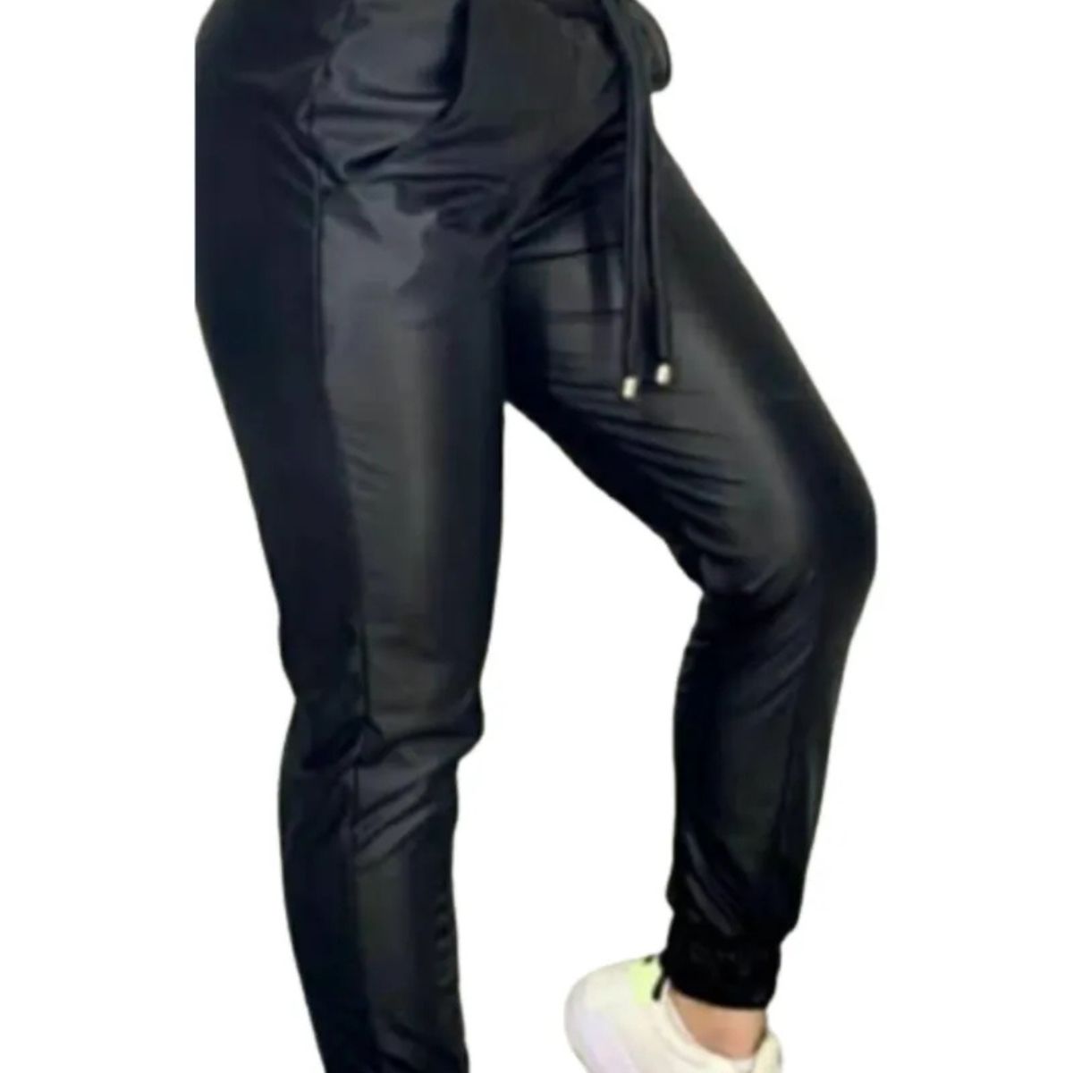 LOOK SHOP - Jogger Pantalón Calza Ecocuero Simil Cuero Pescador Latex 00