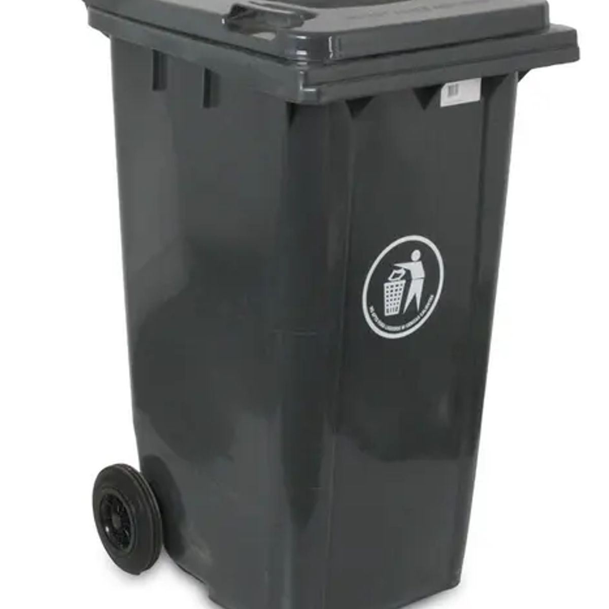 GENERICO - BASURERO 240 LITROS NEGRO BLACK