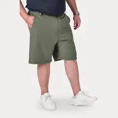 GANGSTER - Bermuda Elasticado Hall Negro