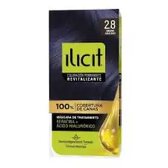 ILICIT - Tintura Tradicional 2.8 Negro Azulado