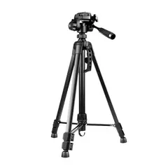 NOVYSTOR - Trípode Profesional 360° Video + Bolso De Transporte Negro