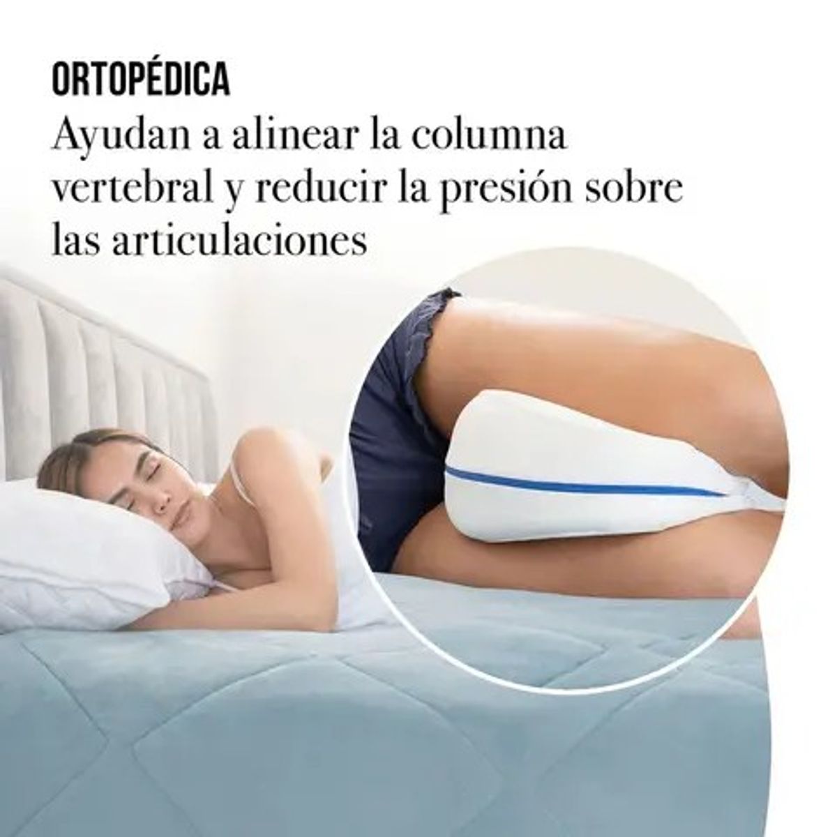Almohada para piernas ten un mejor descanso, marca MOVI - Foto 2