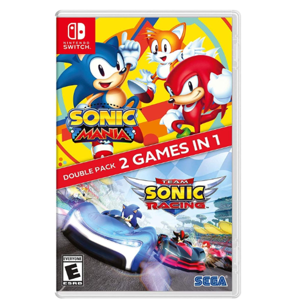 NINTENDO - Sonic Mania + Team Sonic Racing Double Pack - Nintendo Switch
