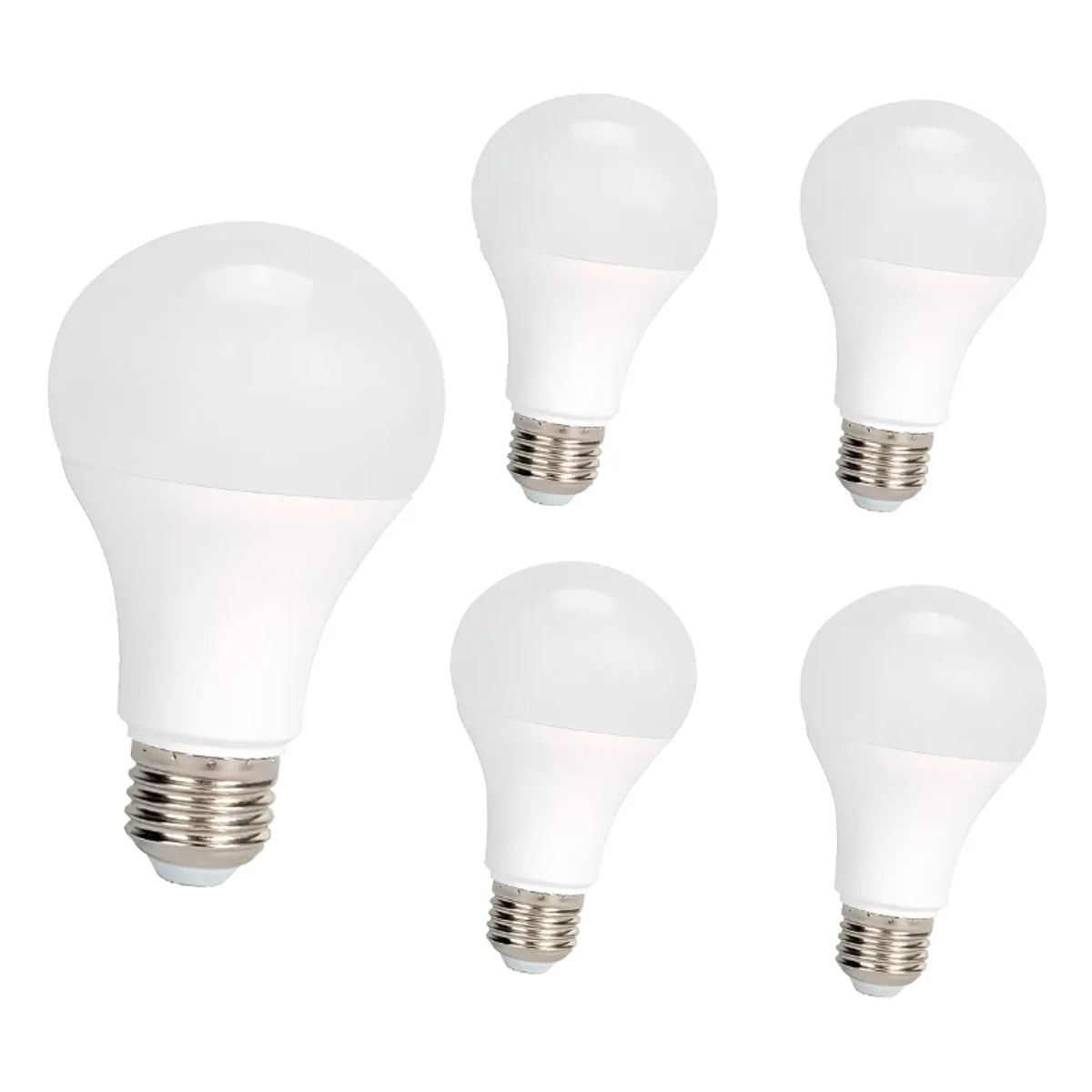 WANT - Pack 5 Ampolletas E27 9W 3000K Cálido