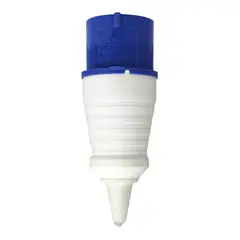 GENERICO - Enchufe Ind. Macho Volante 2P+T 32A 220V IP44