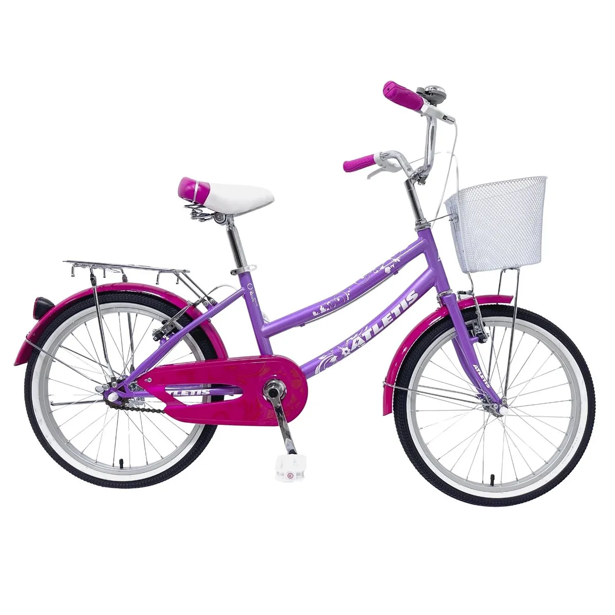 ATLETIS - Bicicleta Infantil Classic Ride Canasto Aro 20