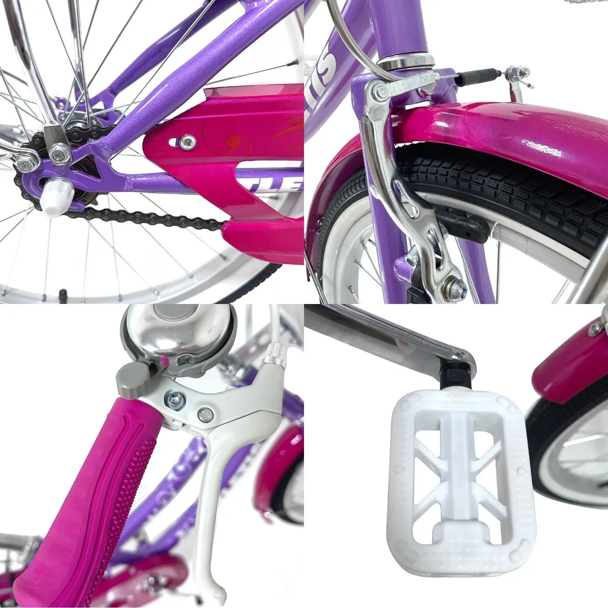 ATLETIS - Bicicleta Infantil Classic Ride Canasto Aro 20