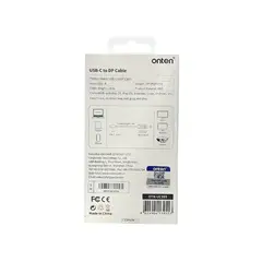 ONTEN - Cable USB-C a DisplayPort 8K 60Hz OTN-UC955 1.8 m