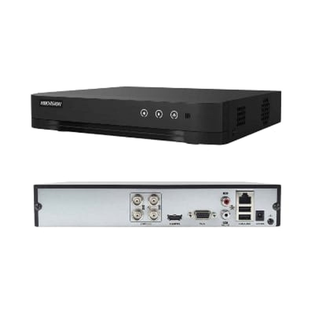HIKVISION - DVR 4 Canales Turbo HD Pentahibrido Hikvision H.265
