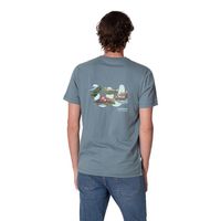 Polera Hombre Algodón Orgánico Circuito W Las Torres UV