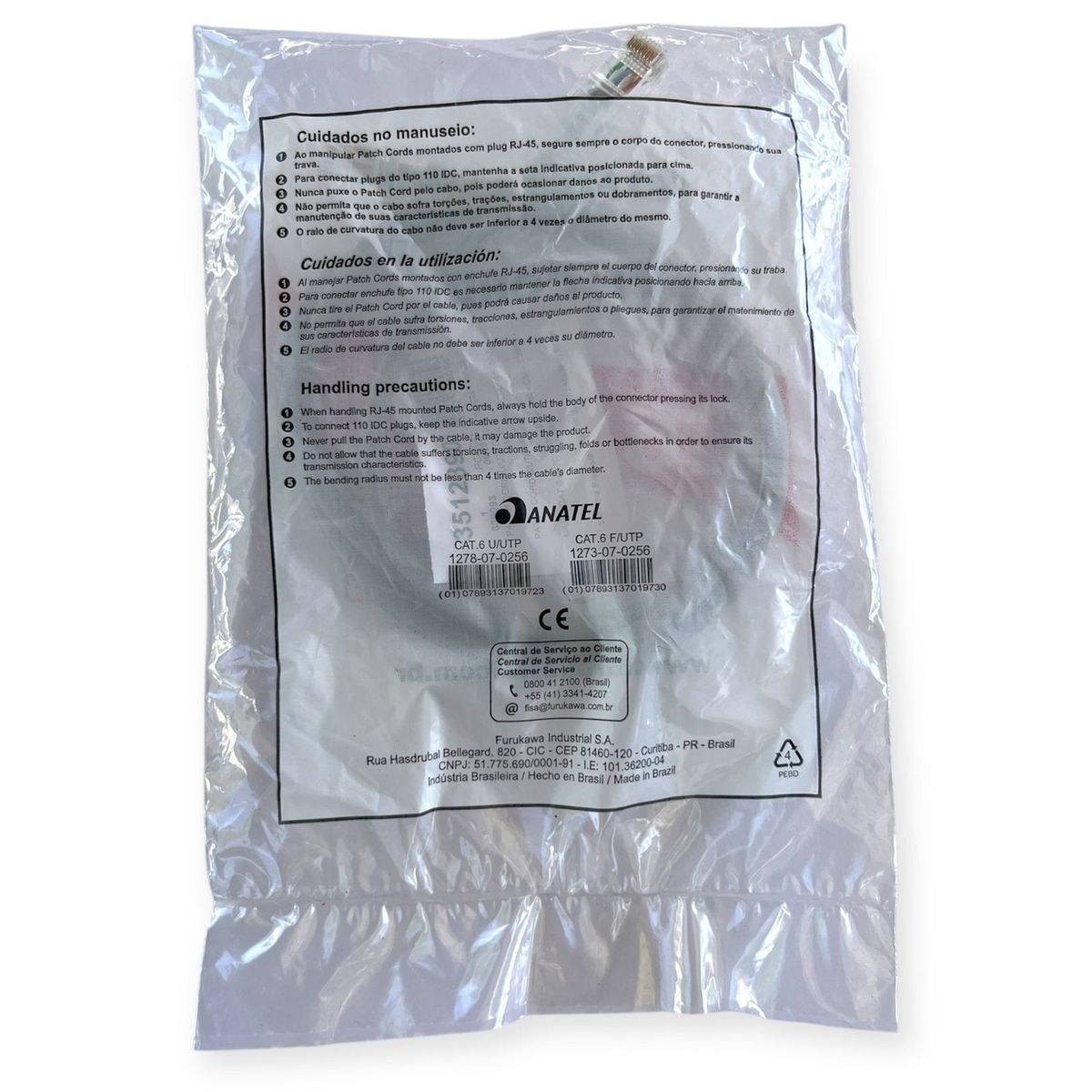 FURUKAWA - Cable de red Patch Cord