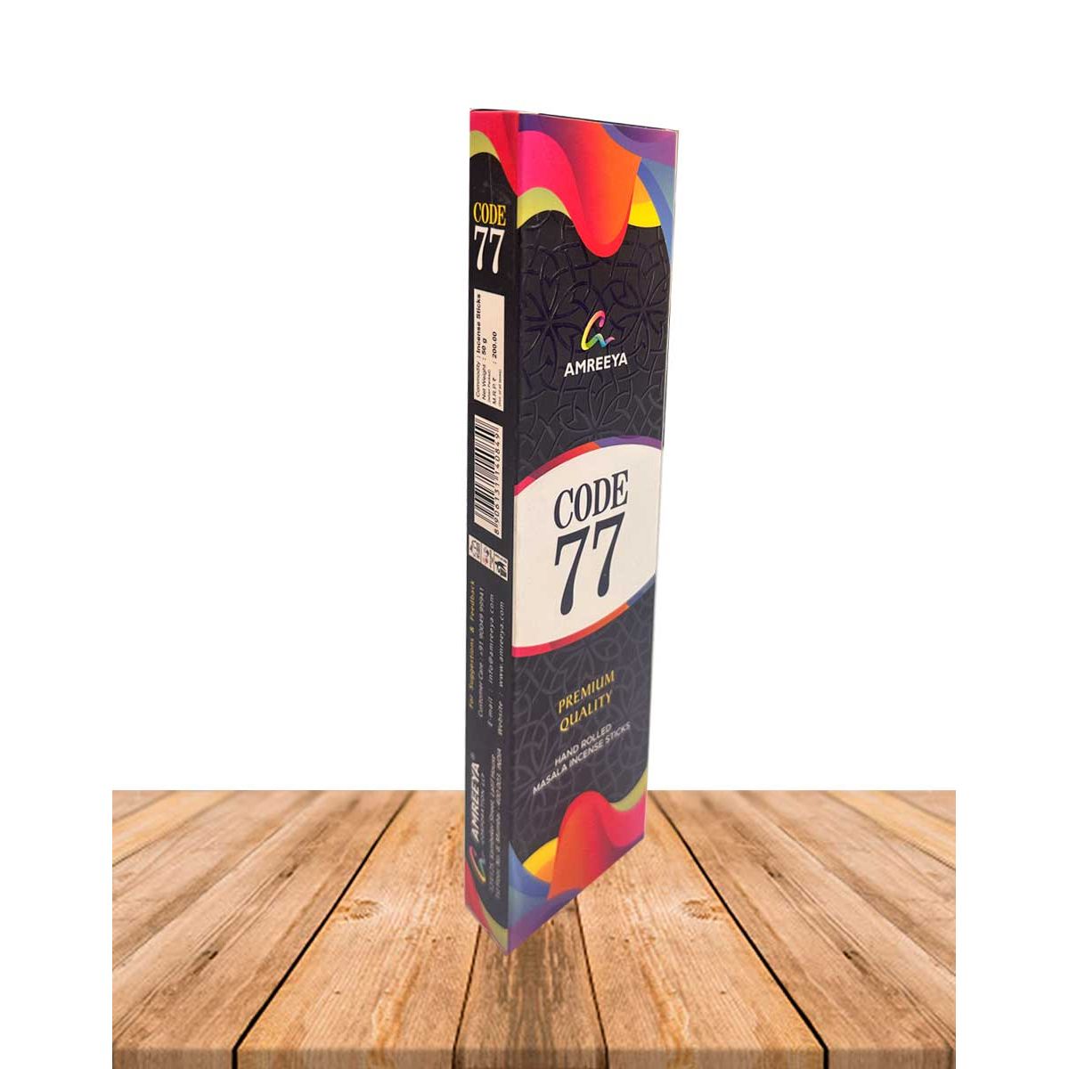 GENERICO - Incienso con Perfume Arabe Code 77
