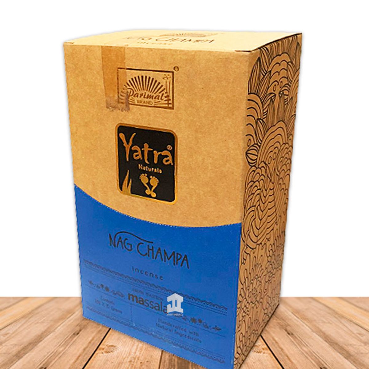 GENERICO - Incienso Yatra Naturals Nag Champa 15gr