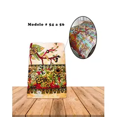 GENERICO - Cubrecama De Algodon Con Diseño # 54 a 56