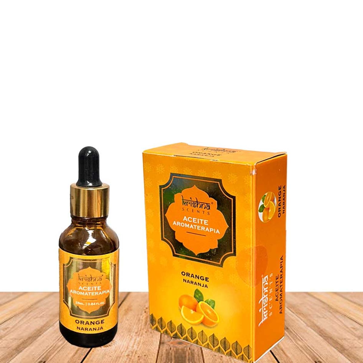Aceite aromático Krishna 25ml Naranja con gotero., marca GENERICO - Foto Principal