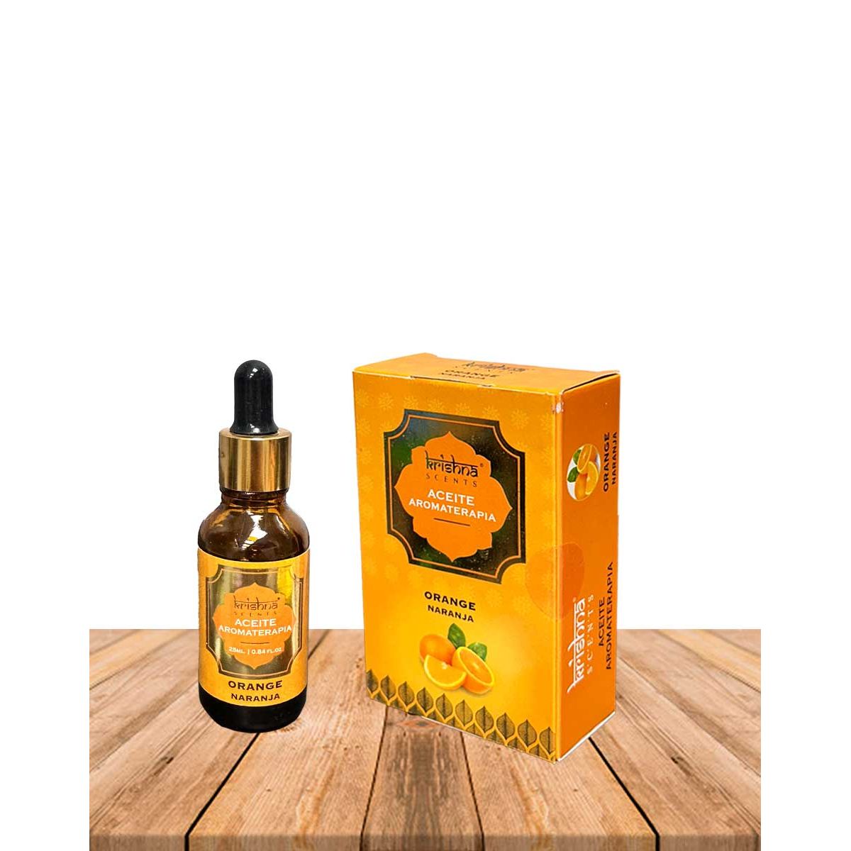 Aceite aromático Krishna 25ml Naranja con gotero., marca GENERICO - Foto Principal
