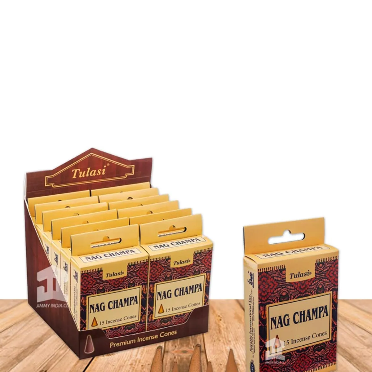 GENERICO - Incienso Cono Nag Champa & Natural