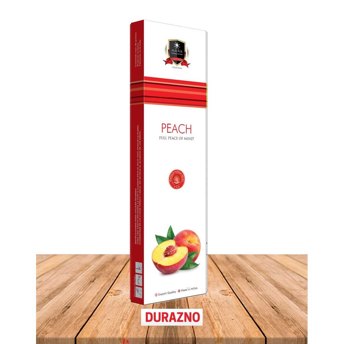 GENERICO - Incienso Alaukik Durazno 30 gr
