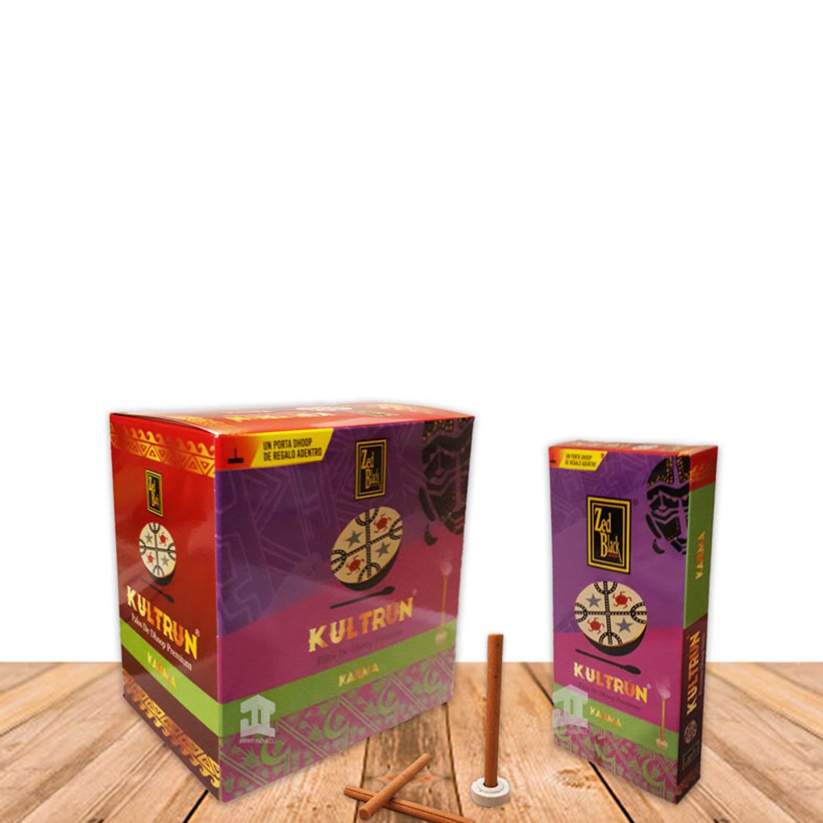 GENERICO - Incienso Kultrún Dhoop 30gr Karma