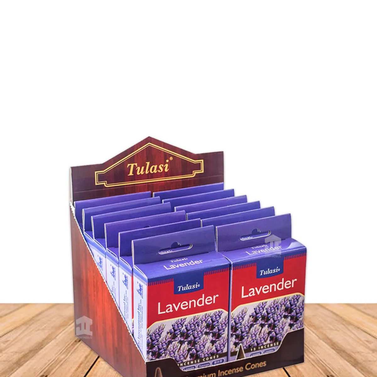 GENERICO - Incienso Tulasi Cono Lavanda