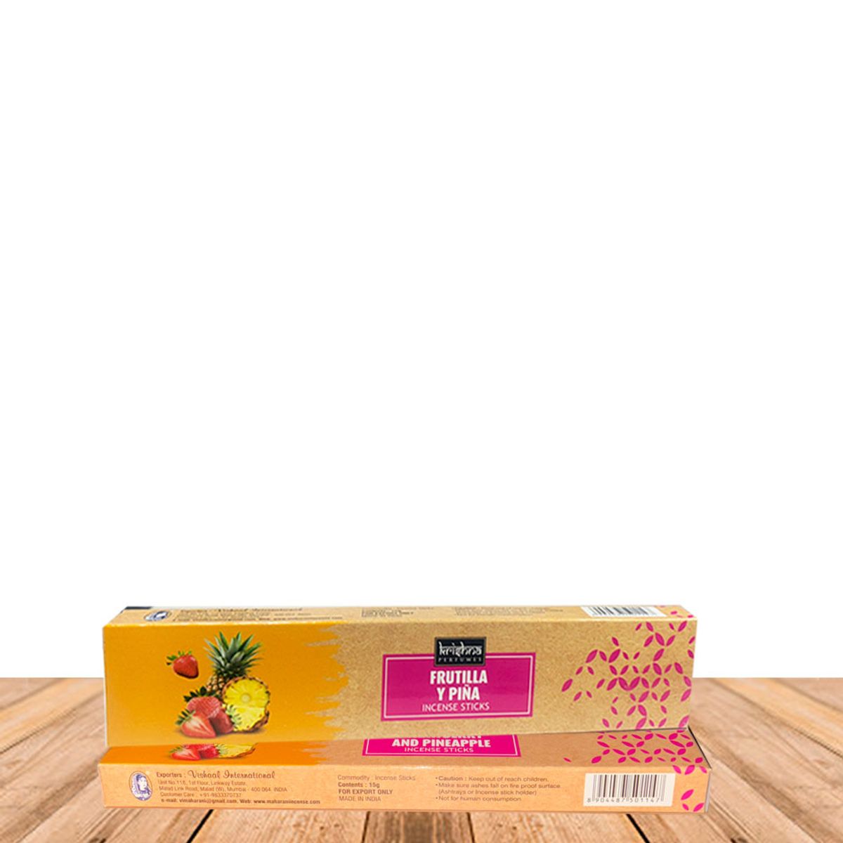 GENERICO - Incienso Krishna Frutilla y Piña 15 grs