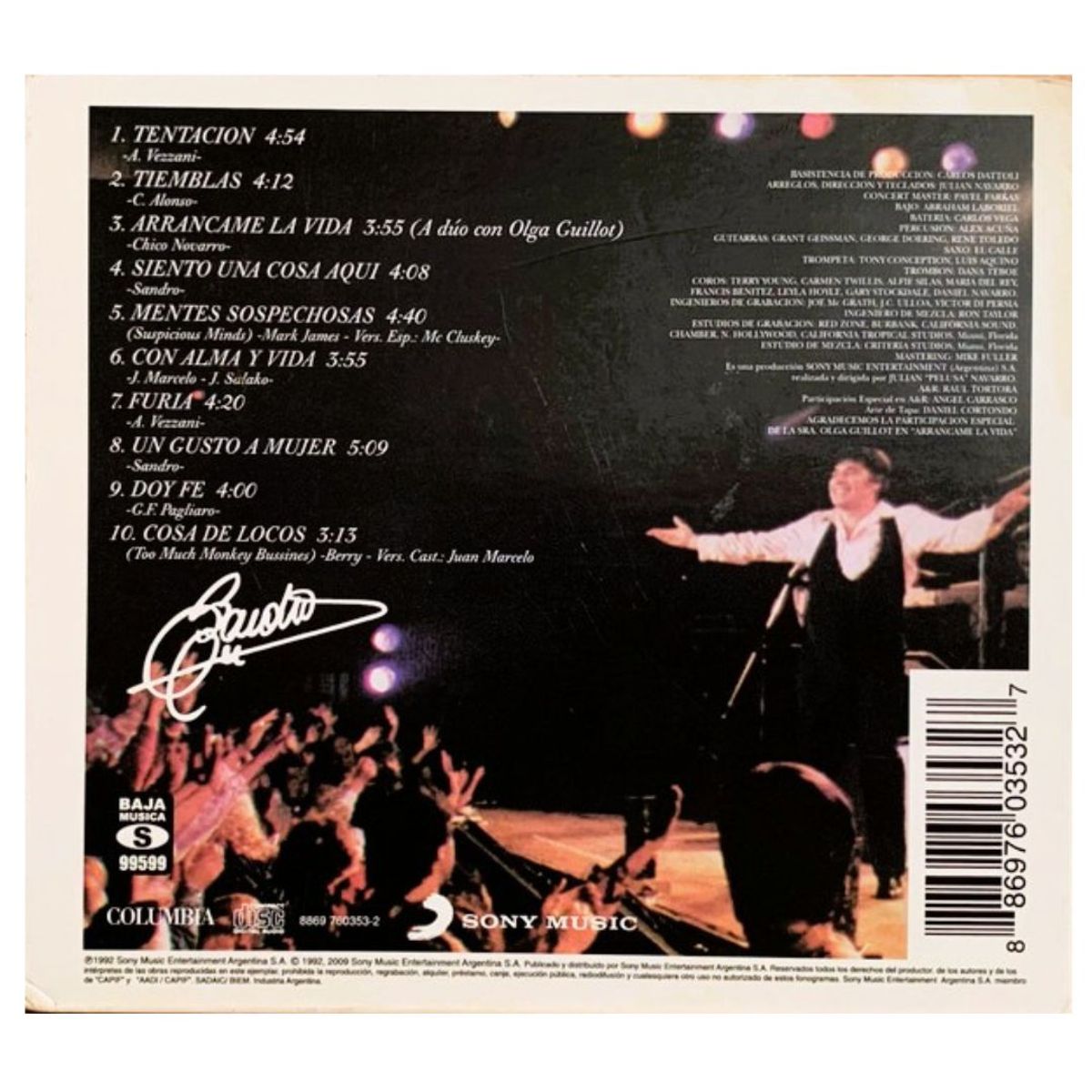 GENERICO - SANDRO - CON GUSTO A MUJER (DIGIPACK) / CD