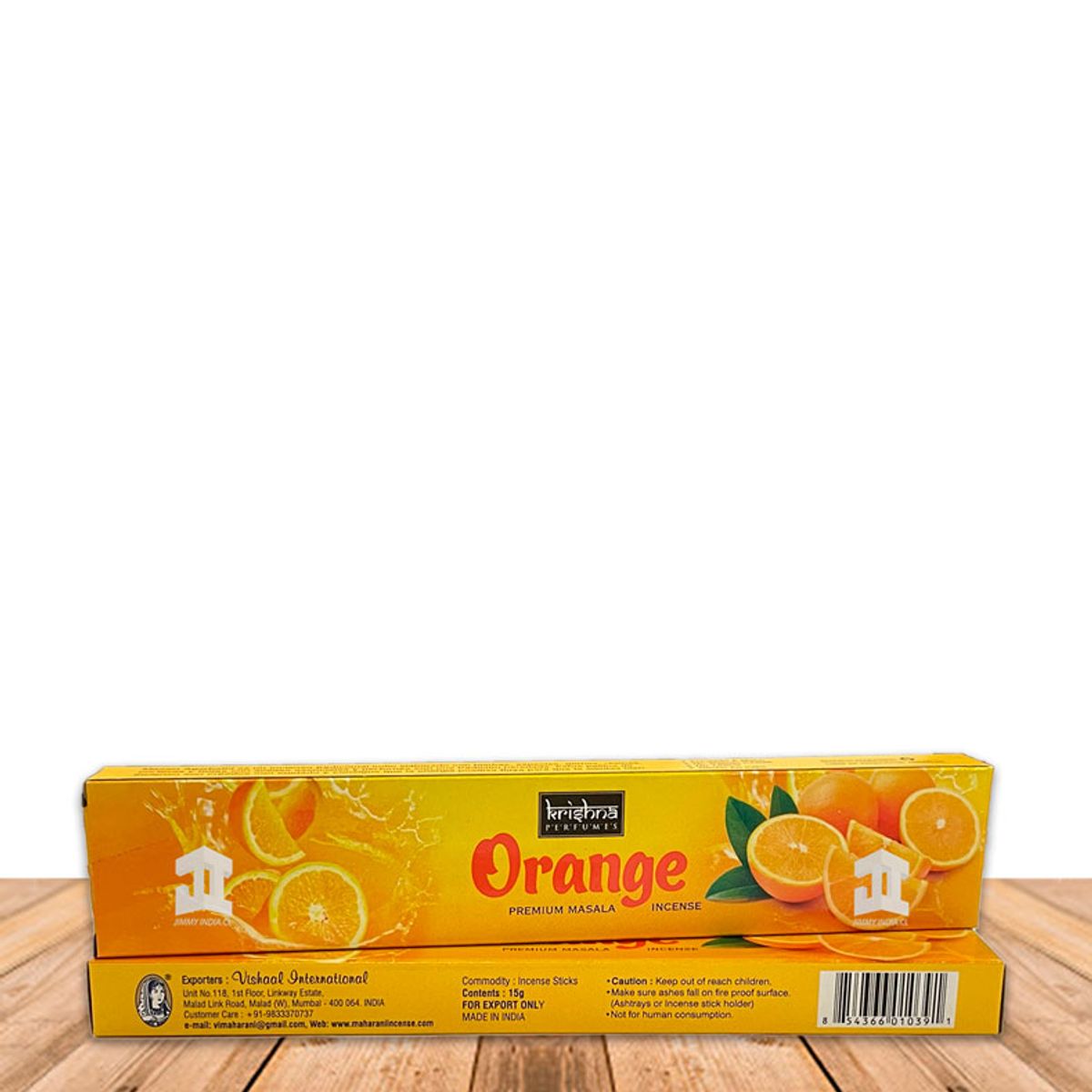 GENERICO - Incienso Krishna Premium Naranja 15 grs