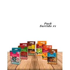 GENERICO - Incienso Tulasi Cono Pack Aromas Surtidos