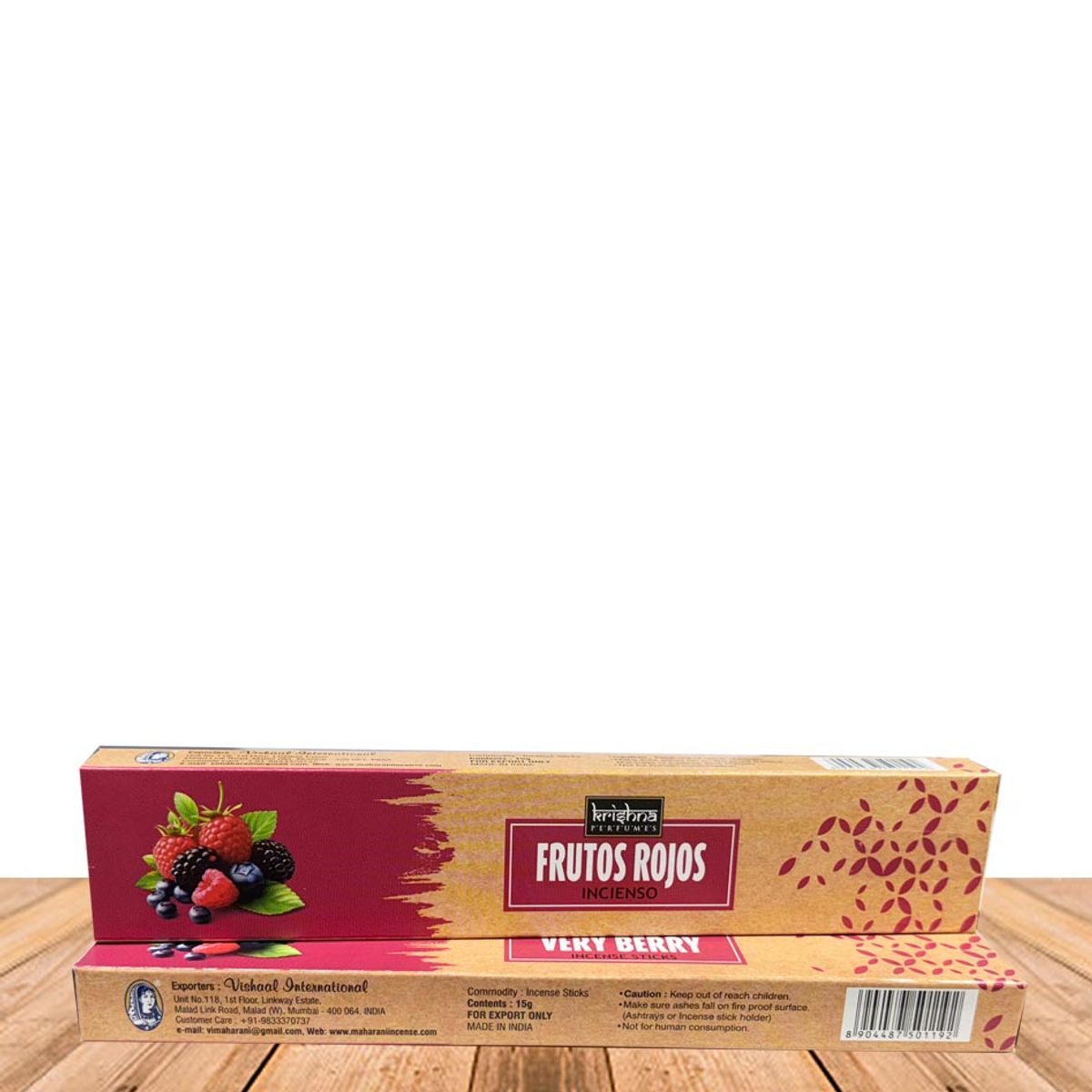 GENERICO - Incienso Krishna Very Berry 15 grs
