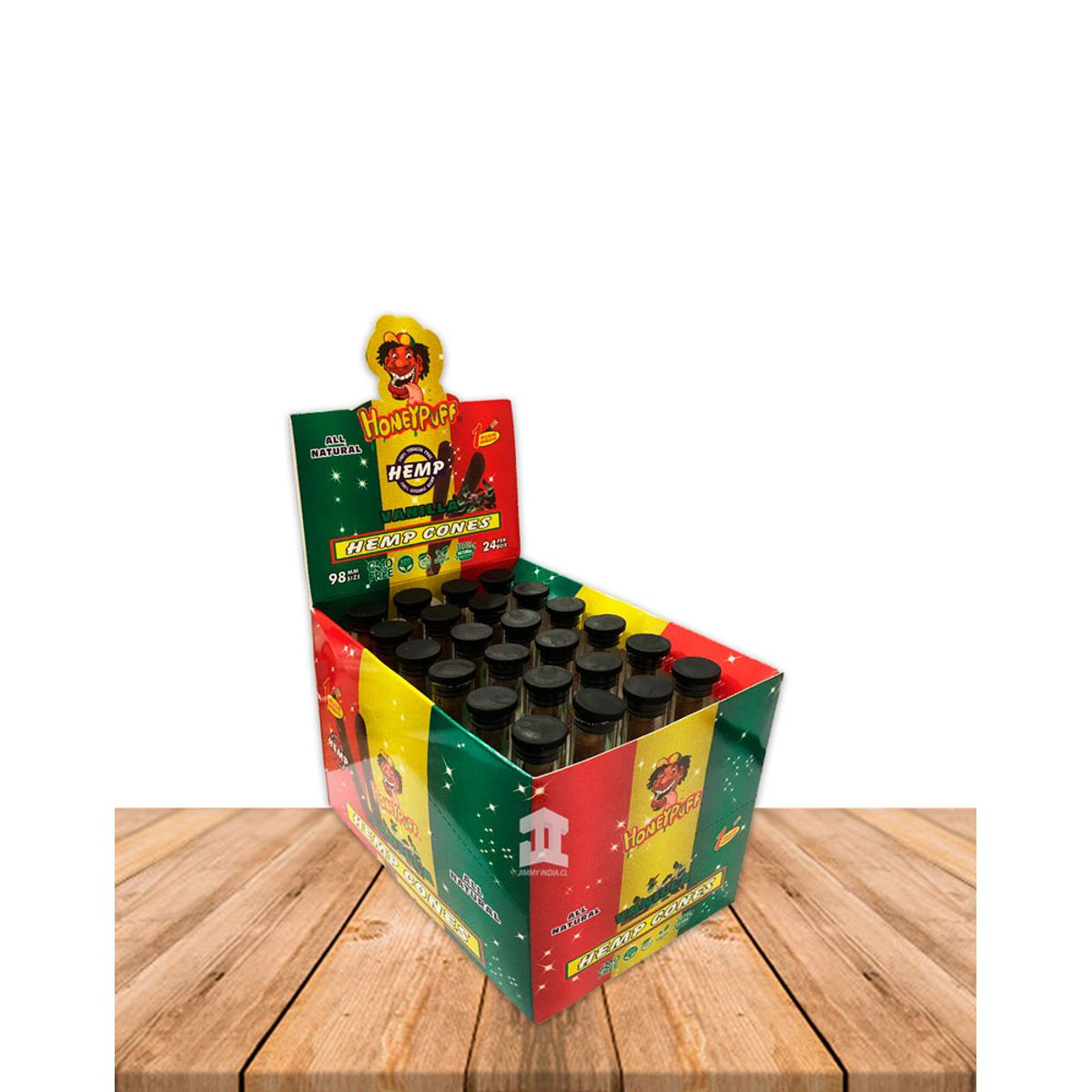 GENERICO - Honey Puff Hemp Cone Vainilla  Con Punta de Madera