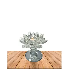 GENERICO - Porta vela Flor de loto 13cm JI23-153