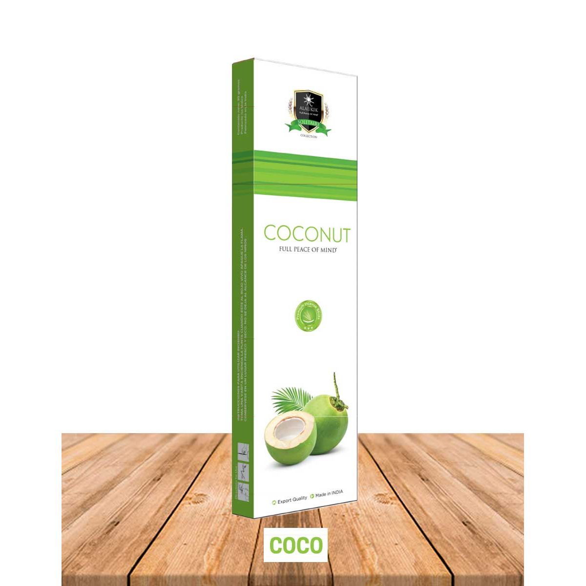 GENERICO - Incienso Alaukik Coco 30gr