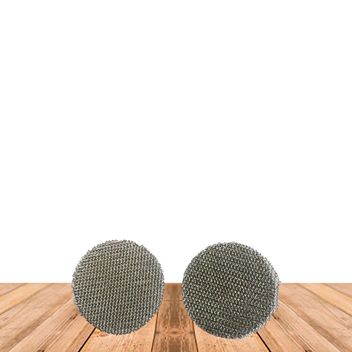 GENERICO - Bolsa Rejilla Plateada Para Pipa  180 un