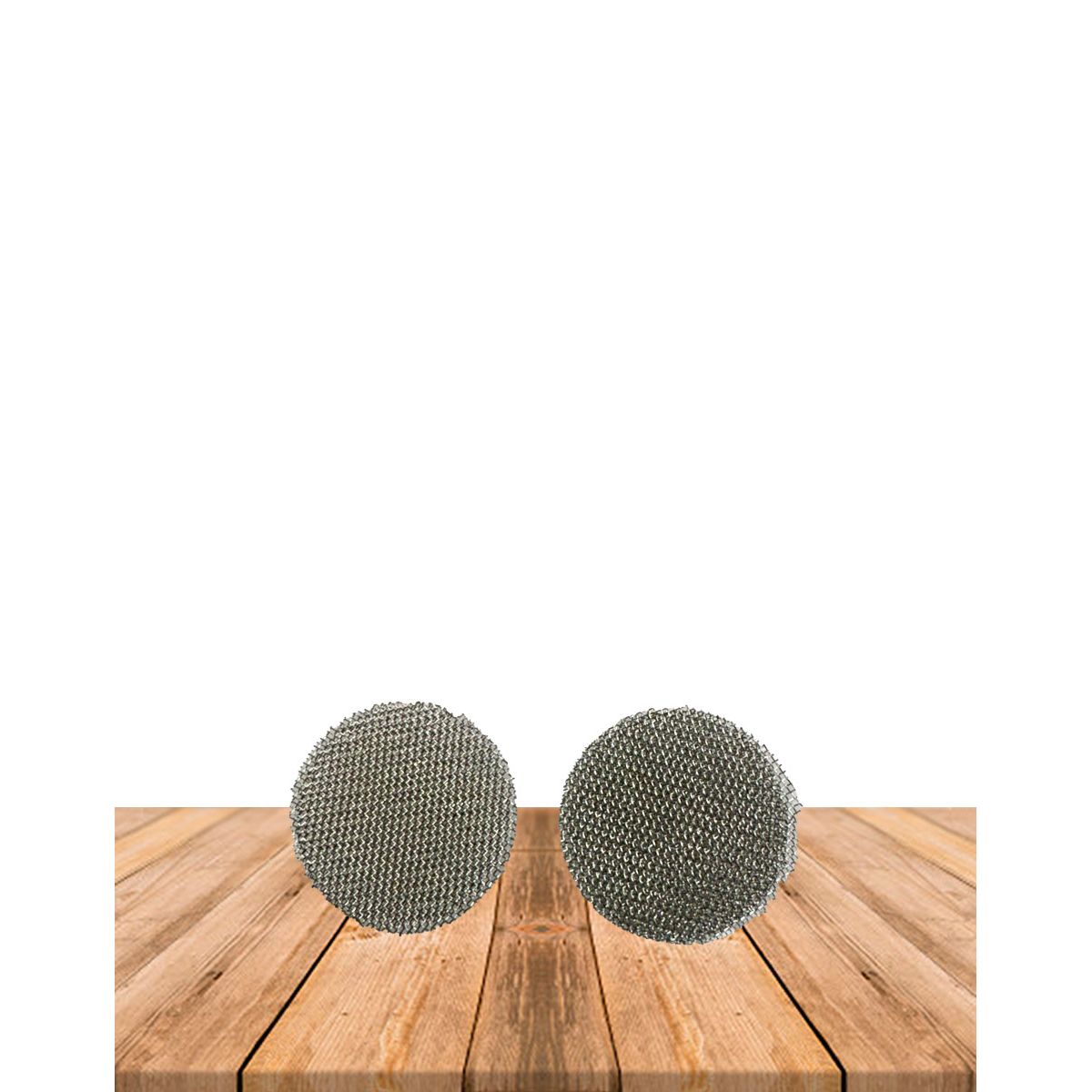 GENERICO - Bolsa Rejilla Plateada Para Pipa  180 un