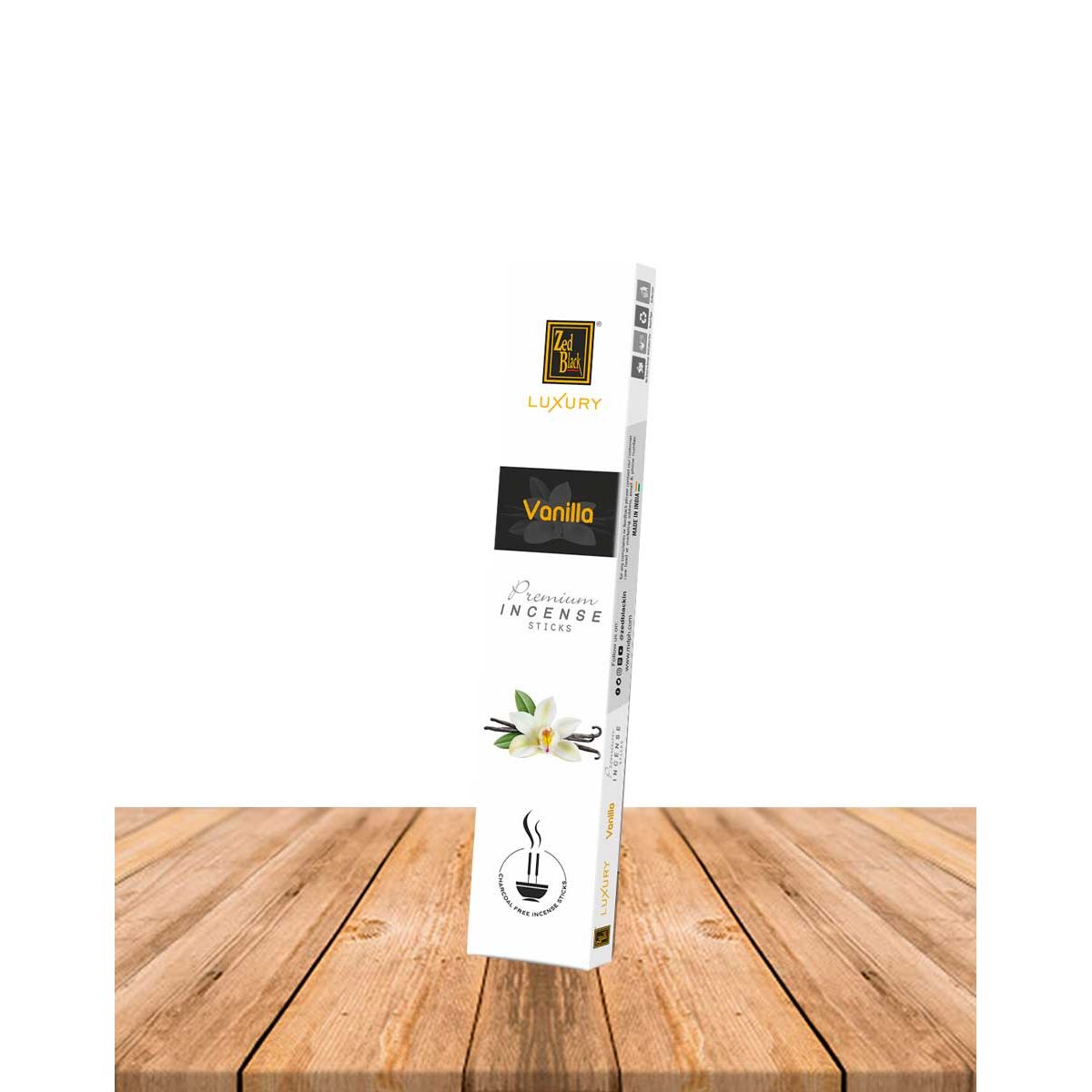 GENERICO - Incienso Zed Black Luxury Vainilla