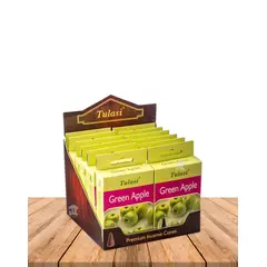 GENERICO - Incienso Tulasi Cono Manzana Verde