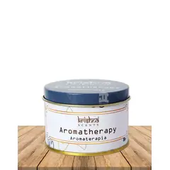 GENERICO - Vela Lata Krishna Doble Mecha Aromaterapia 165 grs