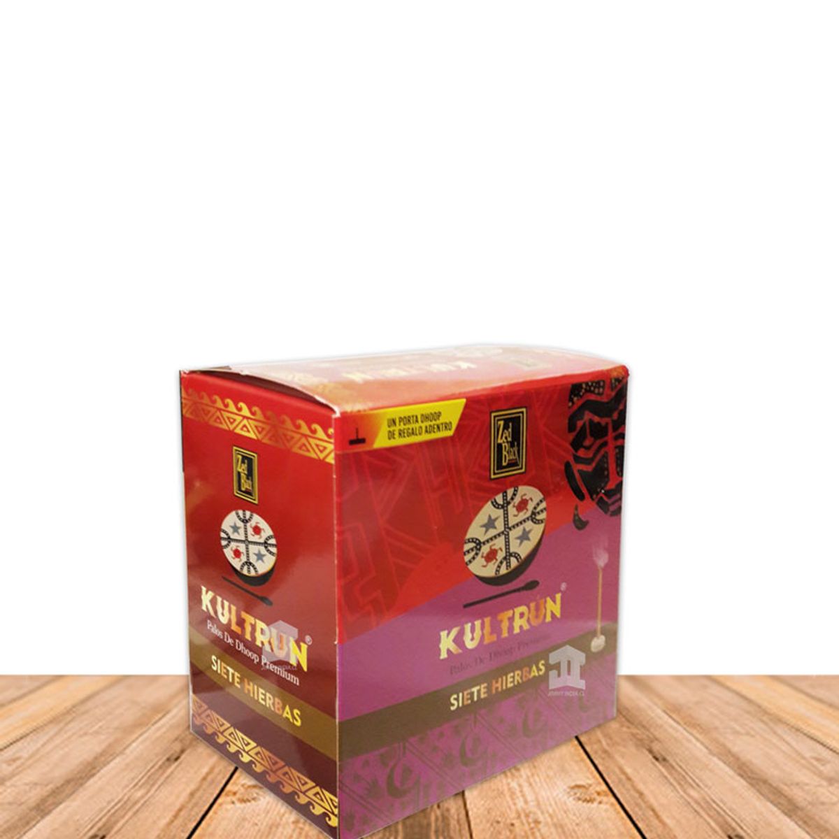 GENERICO - Incienso  Kultrún Dhoop 30gr 7 Hierbas 