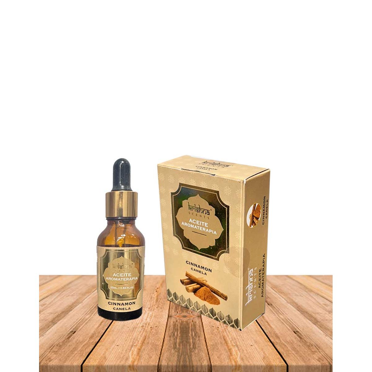 Aceite aromático Krishna 25ml Canela con gotero., marca GENERICO - Foto Principal