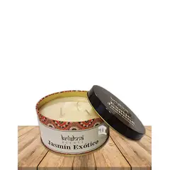 GENERICO - Vela triple mecha aroma Jazmín