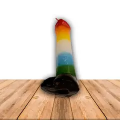 GENERICO - Vela Figura Pendorcho de 7 colores