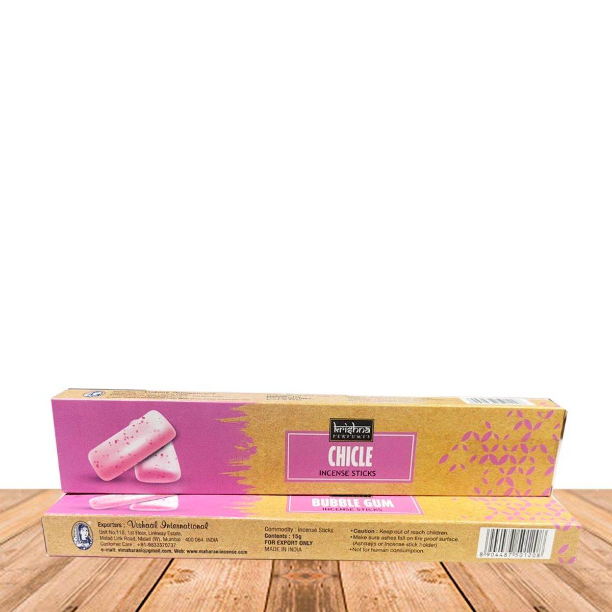 GENERICO - Incienso Krishna Chicle 15 grs