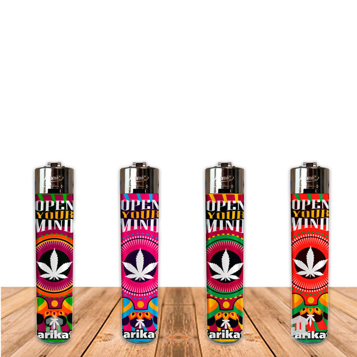 GENERICO - Encendedores Atomic  Mandalas Cod.012